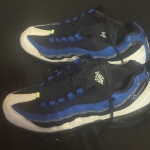 Nike Blue and White Sneakers